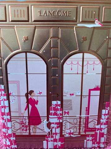 LANCÔME Paris roze vintage blik - Parijse boetiek beschikbaar voor biedingen