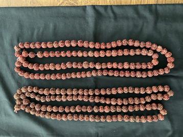 Rudraksha kralenkettingen beschikbaar voor biedingen