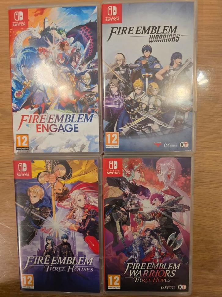 Fire Emblem Switch Serie - 4 Games, Spelcomputers en Games, Games | Nintendo Switch, Zo goed als nieuw, Role Playing Game (Rpg)