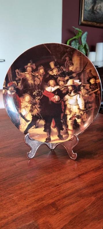  west germany de nachtwacht decoratie bord met houder  beschikbaar voor biedingen