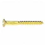 10-25 Messing houtschroeven verzonken kop 4,5x70 mm antiek, Verzenden, Nieuw