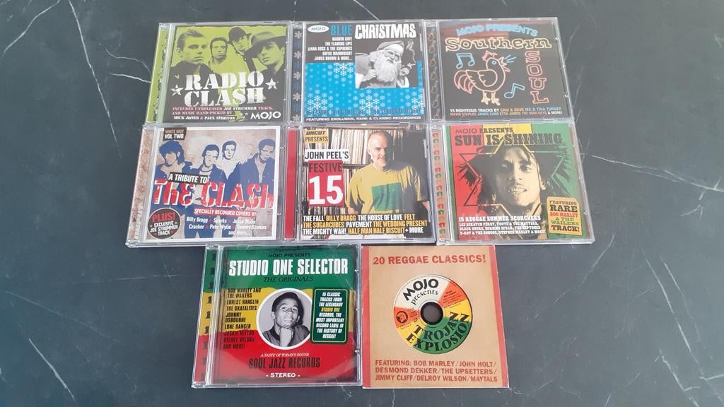 8 Verzamelcd's van Mojo Magazine + Uncut, Ophalen of Verzenden, Zo goed als nieuw