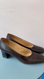 Pumps - leer - maat 41 - bruin - Voltan, Ophalen of Verzenden, Gedragen, Bruin