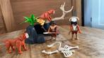 Playmobil nr 5102 Oertijd Prehistorie tijgers en poppetjes, Ophalen of Verzenden, Zo goed als nieuw, Complete set