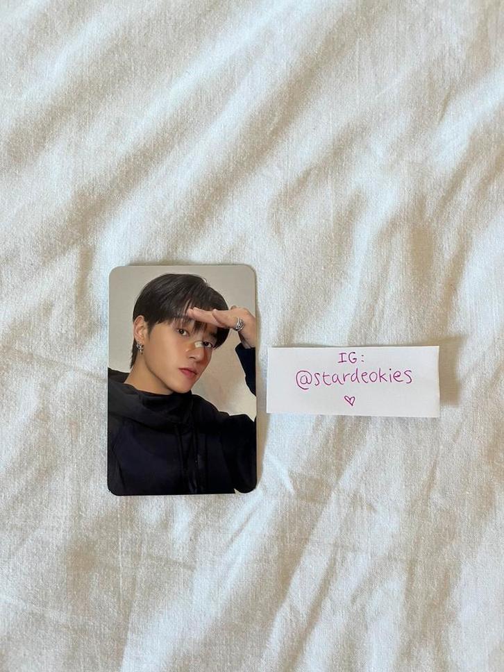 WTT Ateez Wooyoung Aniteez In Treasure photocard, Verzamelen, Muziek, Artiesten en Beroemdheden, Zo goed als nieuw, Foto of Kaart