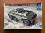 Bouwdoos 1:35 italeri 366 M-20 Scout car, Ophalen of Verzenden, Nieuw, 1:32 tot 1:50, Italeri