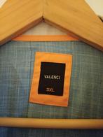 Valenci heren blouse ZGAN! 3XL denimlook/blauw, Ophalen of Verzenden, Zo goed als nieuw, Blauw, Overige halswijdtes