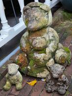 Berenfamilie!, Tuin en Terras, Tuinbeelden, Ophalen of Verzenden, Gebruikt, Beton, Dierenbeeld