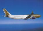 Gulf Air Airbus A330 ansichtkaart, Ophalen of Verzenden, Nieuw, Kaart, Foto of Prent