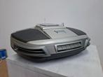 vintage draagbare cd speler met radio en cassette, Ophalen of Verzenden, Gebruikt, Overige merken, Draagbaar