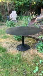 IJzeren ronde tafel 120 cm. Diameter, Ophalen, Gebruikt, Sjoerd, Voorneseweg 10 Heerewaarden
