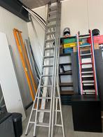Dirks 3x14 sporten ladder - professioneel, Doe-het-zelf en Verbouw, Ladders en Trappen, Ophalen, Gebruikt, Dirks, Dirks