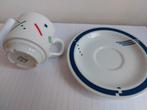 Kop & schotel Mosa Maastricht blauwe lijn, stippen., Ophalen