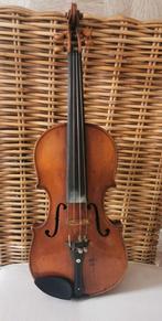 Oude 3/4 viool met koffer en strijkstok, Muziek en Instrumenten, Strijkinstrumenten | Violen en Altviolen, Gebruikt, 3/4-viool