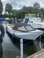 Mooie ruime stalen vlet, Watersport en Boten, Ophalen, 10 tot 30 pk, Gebruikt, Staal