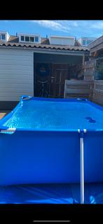 Intex Metal Frame - 300 x 200 x 75 cm met pomp en filters, Ophalen, Zo goed als nieuw, Opzetzwembad, 200 tot 400 cm