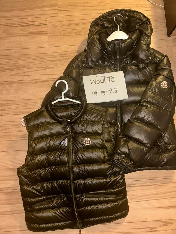 Moncler Maya/Gui Gilet, Kleding | Heren, Bodywarmers, Zo goed als nieuw, Zwart, Ophalen of Verzenden