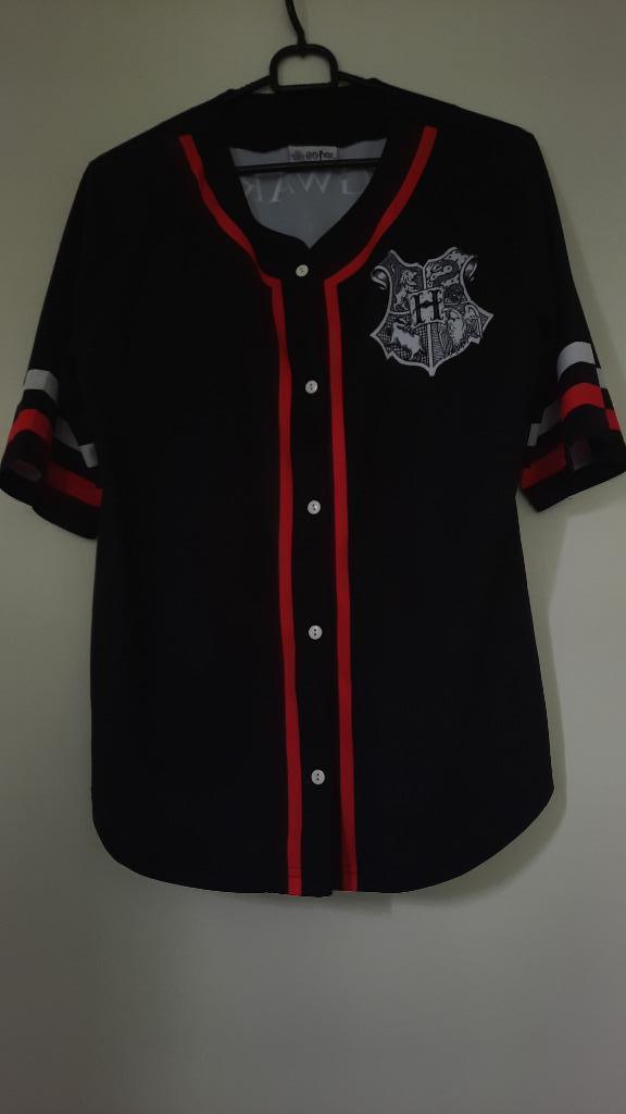 Harry Potter Hogwarts Dames Baseball Shirt maat M, Verzamelen, Harry Potter, Gebruikt, Overige typen, Ophalen of Verzenden