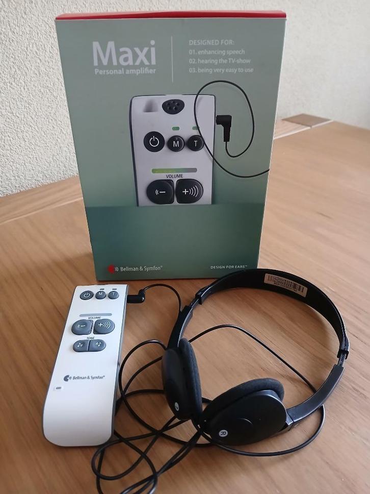 Maxi Personal amplifier Bellman & Symfon, Diversen, Verpleegmiddelen, Zo goed als nieuw, Ophalen of Verzenden