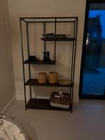 Stalen vakkenkast Basic Label, Huis en Inrichting, Ophalen, Zo goed als nieuw, 25 tot 50 cm, Minder dan 150 cm