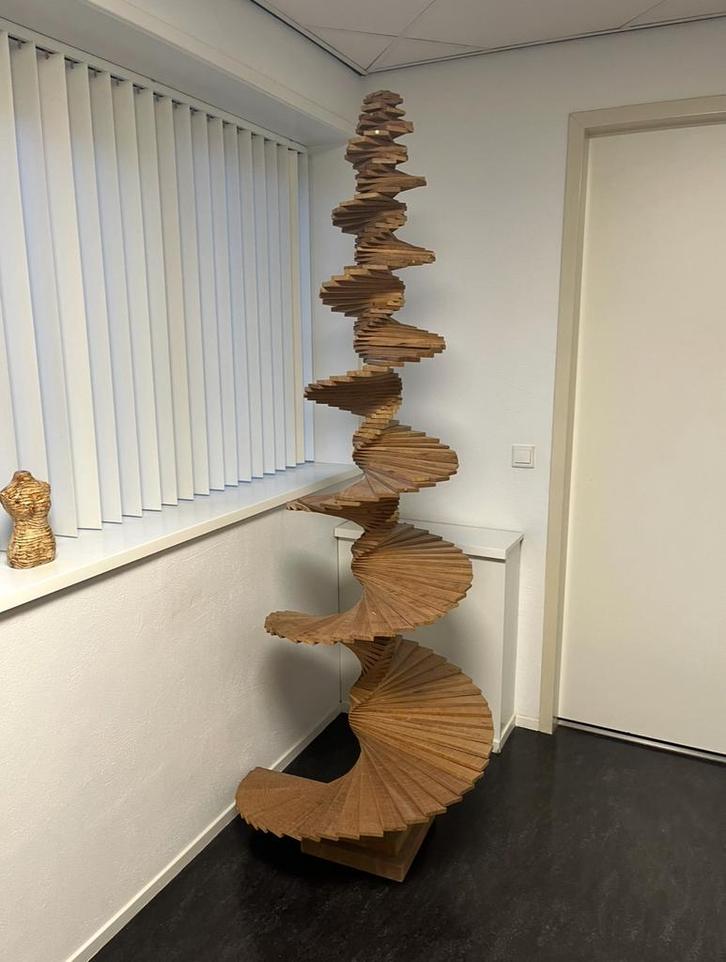 Handgemaakte houten kerstboom, Diversen, Kerst, Nieuw, Ophalen