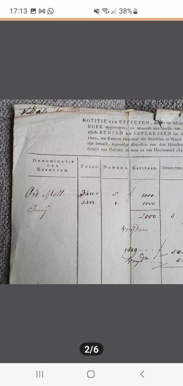 Oude Obligatie - 1810 beschikbaar voor biedingen