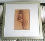 2) - vrouwelijk naakt - Sierk Schröder (1903-2002), Antiek en Kunst, Kunst | Schilderijen | Klassiek, Ophalen