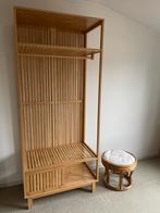 Open kledingkast met roede en planken, Ophalen, Met plank(en), Gebruikt, 50 tot 100 cm