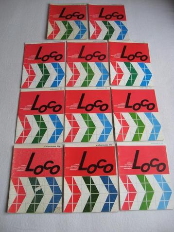 24 steens Loco doos (+11 boekjes rekenen basisschool) beschikbaar voor biedingen