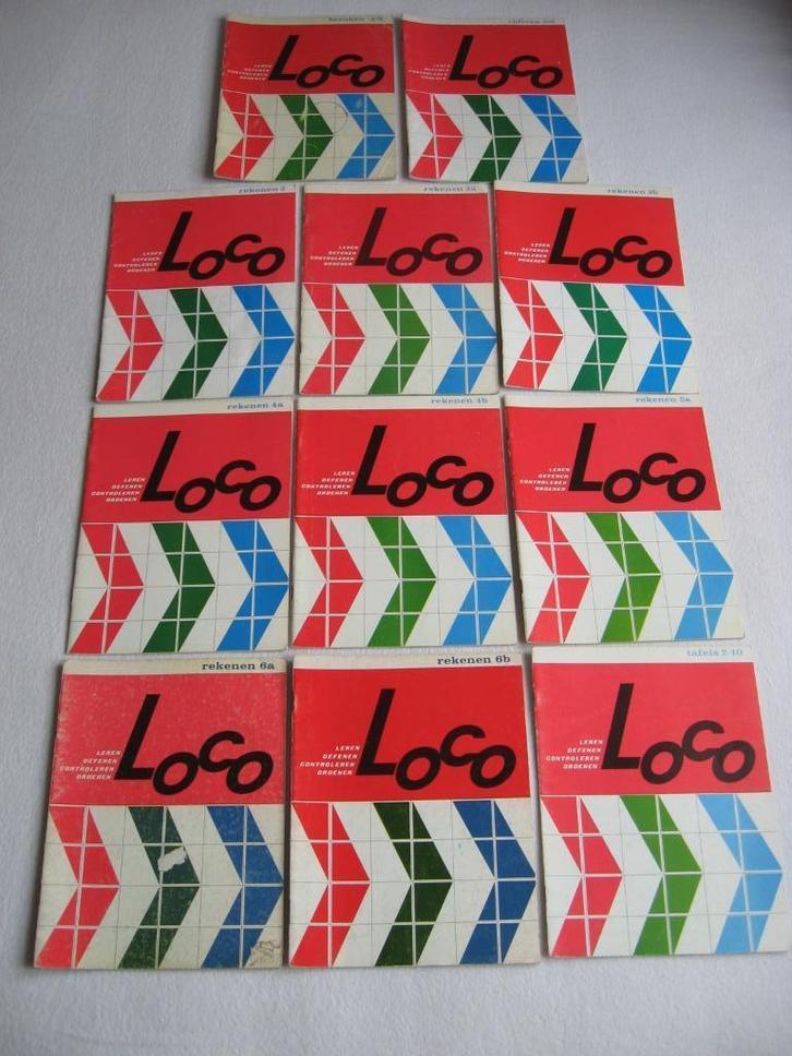 24 steens Loco doos (+11 boekjes rekenen basisschool), Kinderen en Baby's, Speelgoed | Educatief en Creatief, Gebruikt, Taal en Lezen