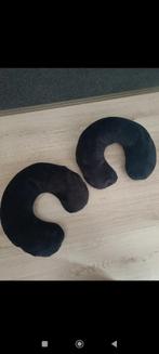 2 nek kussens zwart, Ophalen of Verzenden, Zo goed als nieuw, Zwart, Rond