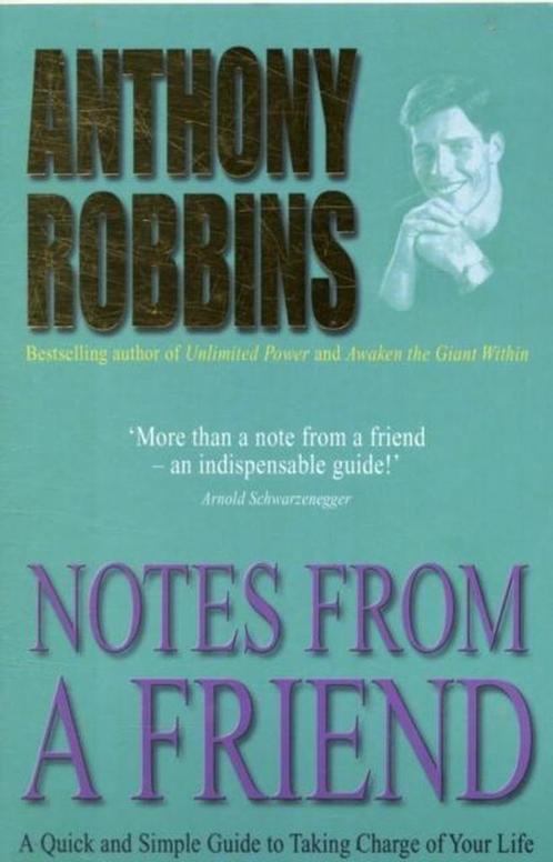 Anthony Robbins - Notes from a friend, Boeken, Psychologie, Zo goed als nieuw, Ophalen of Verzenden