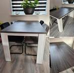 Eet tafel, Huis en Inrichting, Tafels | Eettafels, Ophalen, 50 tot 100 cm, Zo goed als nieuw, Vijf personen of meer