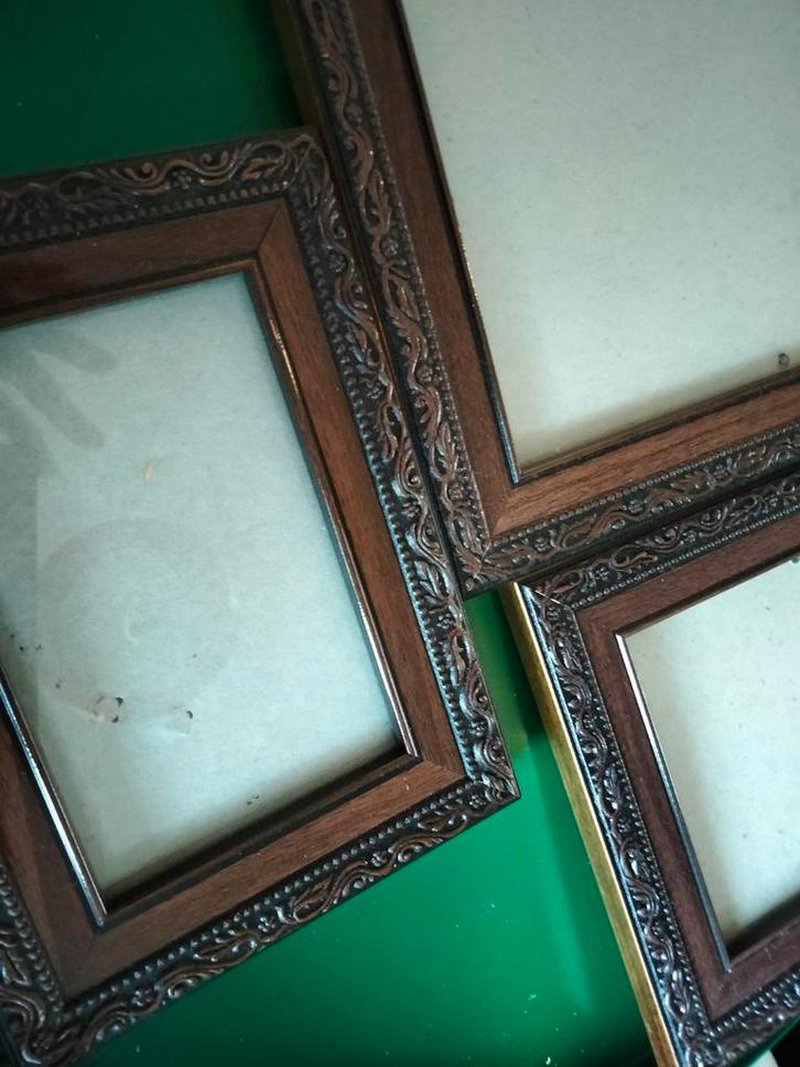 ZGAN Fotolijsten, Huis en Inrichting, Woonaccessoires | Lijsten, Zo goed als nieuw, Minder dan 50 cm, Minder dan 50 cm, Hout, Ophalen of Verzenden