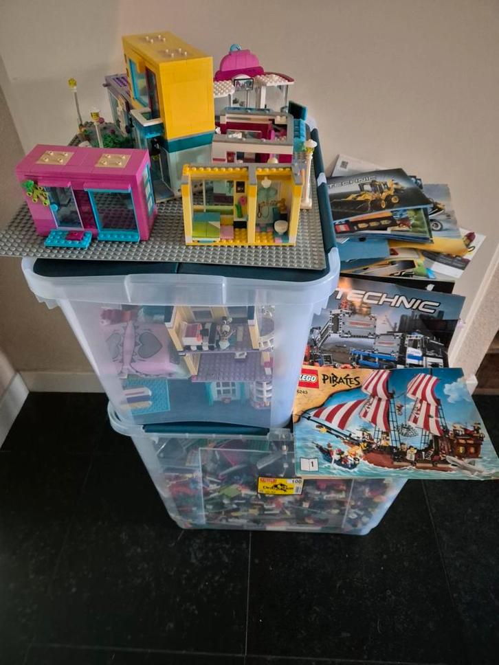 Grote partij Lego City, Friends, creator, Technic etc, 28 kg, Kinderen en Baby's, Speelgoed | Duplo en Lego, Gebruikt, Lego, Losse stenen