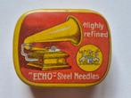 Echo steel needles Grammofoon naalden blikje, Ophalen of Verzenden, Gebruikt, Overige