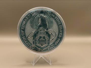 Queens Beasts - Griffin of Edward - 2018 - 10 OZ beschikbaar voor biedingen