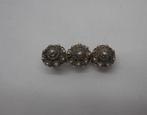 Zilveren antiek Zeeuwse knoppen broche nr.730, Verzenden, Minder dan 4 cm, Zo goed als nieuw, Zilver