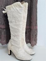 Prachtige Victoriaanse stijl laarzen voor uitgaan / huwelijk, Kleding | Dames, Schoenen, Sacha, Hoge laarzen, Wit, Zo goed als nieuw