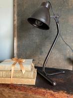 Stoere lamp,bureau lamp,sober,landelijk,opknapper, Ophalen of Verzenden, Zo goed als nieuw, X, Minder dan 50 cm