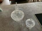 Kristallen Bonbon- en Koekjesschaal Set, Antiek en Kunst, Ophalen
