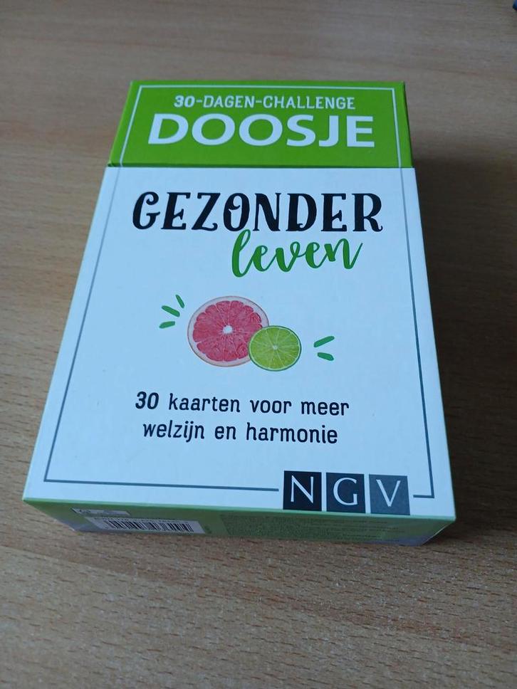 30-Dagen Challenge Doosje - Gezonder Leven, Boeken, Gezondheid, Dieet en Voeding, Nieuw, Gezondheid en Conditie, Ophalen of Verzenden