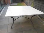 tuin tafel, Ophalen, Zo goed als nieuw, Vierkant, Metaal