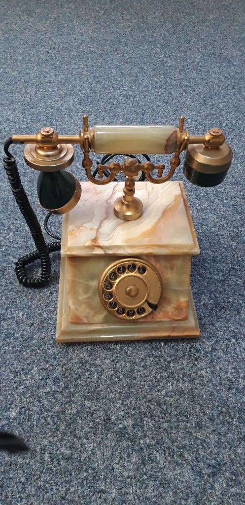 ANTIEKE TELEFOON, Telecommunicatie, Vaste telefoons | Niet Draadloos, Ophalen of Verzenden, Gebruikt, Met draaischijf