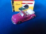 VW Kever Cabriolet rose 1:87 Schuco Piccolo - NIEUW, Hobby en Vrije tijd, Modelauto's | 1:87, Ophalen of Verzenden, Nieuw, Auto