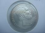 Willem III Rijksdaalder 1858, Koning Willem III, Verzenden, Zilver, Losse munt