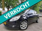 Opel Corsa 1.4-16V Cosmo Airco/Clima Automaat Panoramadak, 15 km/l, Gebruikt, Zwart, 4 cilinders