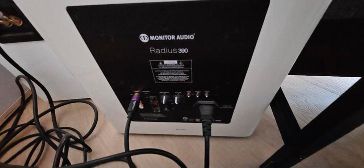 Monitor Audio Radius 390 Subwoofer, Audio, Tv en Foto, Luidsprekers, Gebruikt, Subwoofer, 120 watt of meer, Overige merken, Ophalen of Verzenden