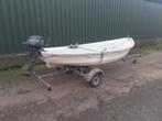 Sloep + motor + trailer, Watersport en Boten, Sloepen, Ophalen, Gebruikt, Tot 10 pk, 3 tot 6 meter