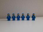 Lego Blauwe Space poppetjes | €4,50 per stuk, Ophalen of Verzenden, Zo goed als nieuw